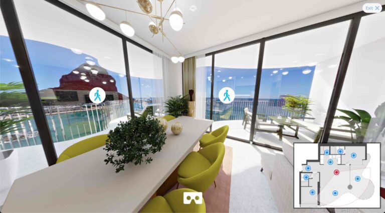 Impact of virtual reality in interior design